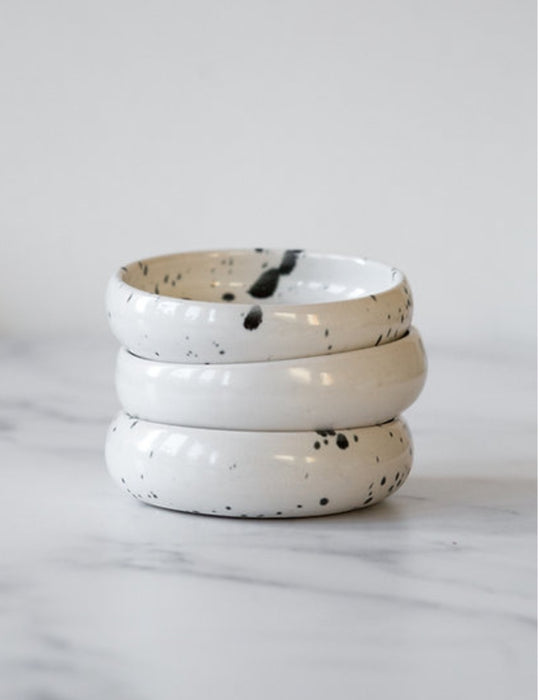 Stoneware Pinch Pot - Neutral