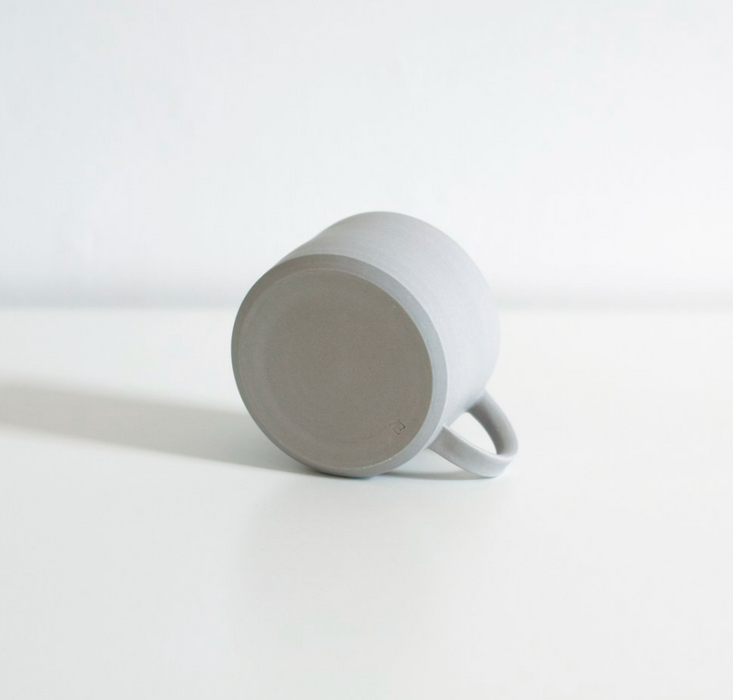 Smooth Glazed Grey Mug