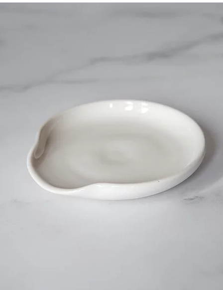 Stoneware Spoon Rest