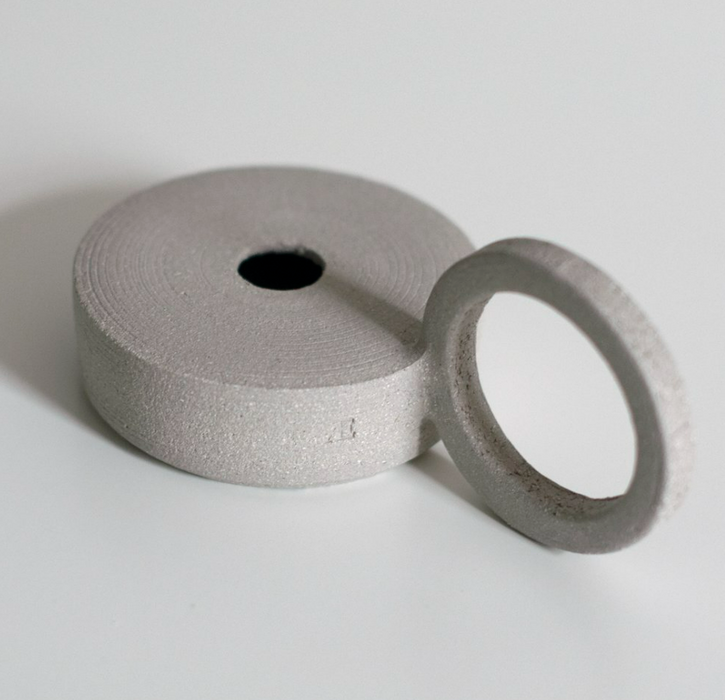 Grey Ring Candle Holder